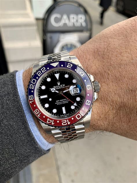 rolex gmt master ii running slow|Rolex GMT Master 126710blro review.